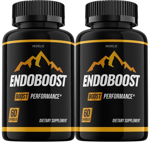 [BRSROBACOB4GOCA4] Endoboost for Men, Endo Boost Advanced Performance Supplements, Endoboost Performance, Endobost Reviews Male (2 Pack - 120 Capsules)