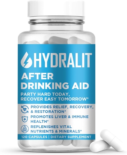 [BRSROAACBB4AE2Y4] Efter at have drukket hjælp supplement Pre Game Party Pills Electrolytes Hydration DHM Milk Thistle Weekend Recovery Vitamin Relief Formel Bedre Morning Alkohol Lever sundhed støtte 120 kapsler