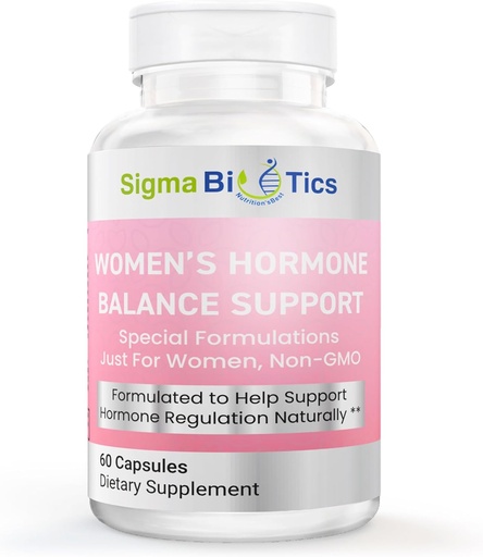 [BRSRAH3QOYDWK23U] Apoio ao equilibrio hormonal das mulleres - Suplemento de herbas para a menopausa, a hormona e a saúde reprodutiva - Suplementos non hormonais con isoflavonas de soia, Cohosh negro, Dong Quai - 60 cápsulas