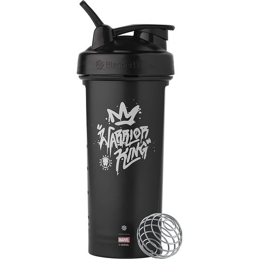 [BRSRMGT4OR6WKYL5] BlenderBottle Marvel Classic V2 Shaker Bottle Perfect for Protein Shakes and Pre Workout, 28-Ounce, Warrior King