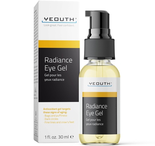 [BRSWKE3QAUHQGEQV] YEOUTH Under Eye Gel with Hyaluronic Acid, Skin Care Targets The Appearance of Puffiness, Dark Circles & Under Eye Bags, Revitalizing Hydrating Skincare 1oz