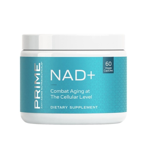 [BRSROAQ3CAMA4235] PRIME Anti-Aging Nutraceuticals NAD+ – Nicotinamide Riboside & Pterostilbene Supplement for Cellular Energy, Healthy Aging & Vitality, Vegan, Gluten-Free, 30 Servings
