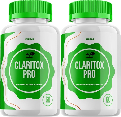 [BRSROBL3AAMQOD3F] (2 Pack) Claritox Pro para Vertigo Cápsulas, Claritox Pro para Vertigo Avaliações, ClaritoxPro para Vertigo Suporte Suplemento de dosagem máxima Nootropic Formula Pills Claritox Pro para Memória (120 Cápsulas)