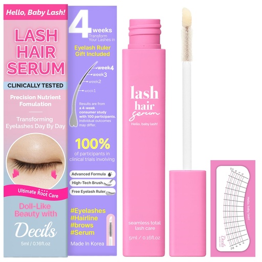 [BRSRAZICCQIG2ADG] Korean Lash Serum - to Grow Lashes Eyebrow Eyelash Growth Suero Crecimiento Suero De Pestañas