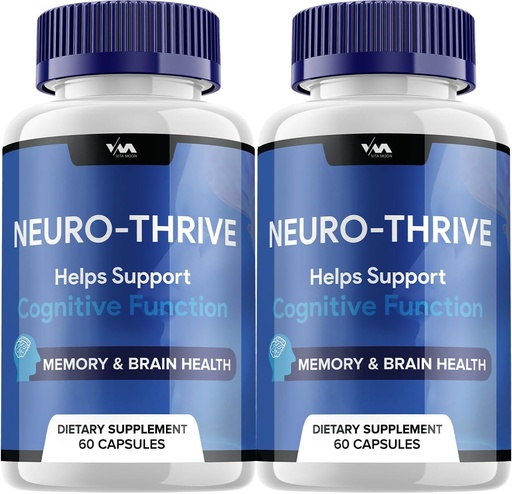 [BRSRAHACDMBWOELA] Neuro Thrive Brain Supplement Capsules – NeuroThrive Pills, Neuro Thrive Cognitive Support and Reviews, 120 Capsules
