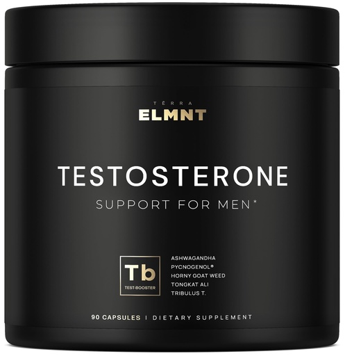 [BRSW2CT3AAHG223B] 2,015mg Testosterone Booster for Men 8X Strength w. Ashwagandha, Tongkat Ali, Pycnogenol, Tribulus - Total T Testosterone Supplement for Men Male Enhancing Libido Test Booster + Muscle Builder Pills