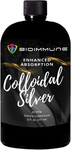 [BRSRMBTYC4NGEYAZ] Colloidal Silver Hydrosol Immune Support. Highest Bio-Availability. Clean, Pure & Safe – 99.999% Pure Silver. 3rd Party Verified, Made in USA. Will Remove Unwanted Tiny Visitors