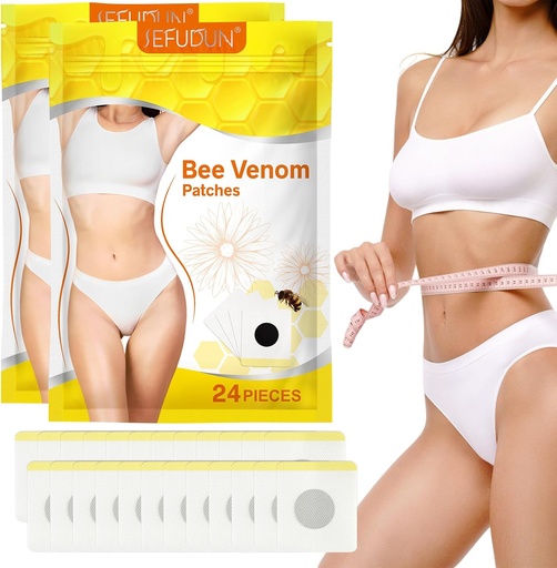 [BRSRA2Y6O4NA4FDF] 2025 New Bee Venom Patches 48p, Bee Venom Patches,Bee Venom Patches for Women & Men