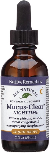 [BRSWGA33O4JQYFDH] Native Remedies Mucus-Clear Nighttime - Temporarily Relieves Mucus Congestion and Supports Peaceful Sleep