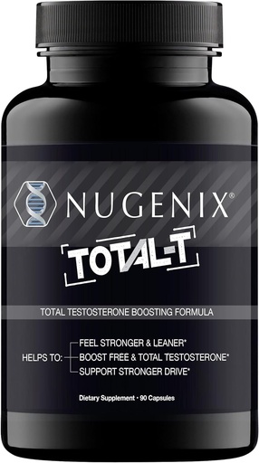 [BRSWGHQNA57QO3L4] Nugenix Total-T - Booster de testosterona libre y total, 90 Conde