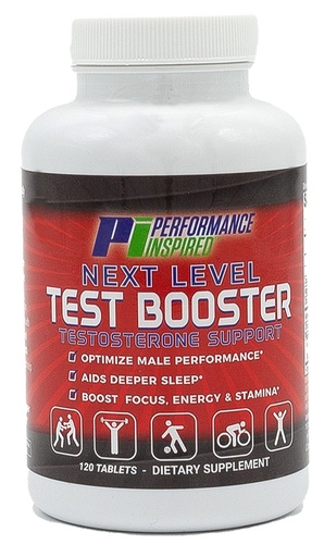 [BRSRMYYZAEIRQD3H] PERFORMANCE INSPIRED Next Level Test Booster – Testosterone Support – Ashwagandha Root Extract – Energy, Stamina & Recovery – 120 Count