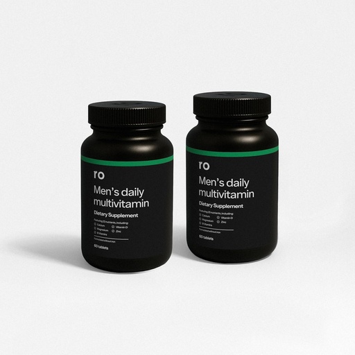 [BRSROEI2CQPGGGTB] Ro Daily Multivitamin for Men | Supports Physical Activity, Brain + Heart Health, and Immune System with 23 Key Nutrients Including Calcium, Magnesium, and Zinc | 60-Day Supply (120 Tablets)