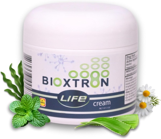 [BRSWGFA6BZ6BMFLG] Bioxtron Life Cream Natural AFA Stem Cell Supplement 2 oz - Gelenkschmerzen - Muskelschmerzen - Fatigue