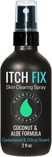 [BRSW2GLQOEPWOGQ7] Dr. A's Itch Fix Skin Clearing Spray | Athlete's Foot & Jock Itch Solution | Itching Relief for Groin, Feet, Inner Thigh | Natural Ingredients and Essential Oils | Odor Eliminator 4oz