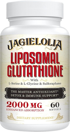 [BRSRMFI6BYMB4ELV] Liposomale Glutathion 2000 mg met L-Serine, L-Glycine & Sulforaphane 