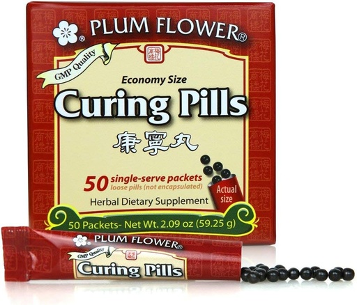 [BRSWGFT4B56WAAAY] Curing Pills (Stick Pak) - Kang Ning Wan - Economy - Plum Kvetina od Mayway (Stock of 50)