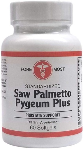 [BRSWYYIZOV7QACLA] Saw Palmetto Pygeum Plus, 60 Softgels