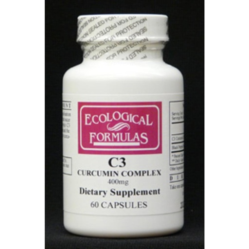 [BRSWIYI5CVYG2GDI] Ecological Formulas, C3 Curcumin Complex 400 mg 60 Capsules