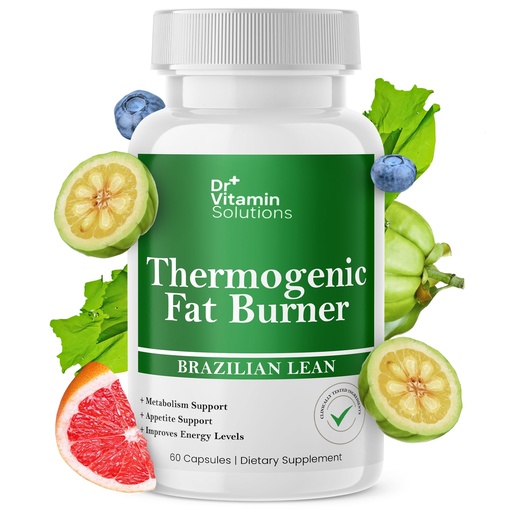 [BRSROFL2CACWA2T4] Thermogenic Fat Burner Brazilian Lean, Weight Loss Pills for Women, Waist Trimmer & Supplements for Bloating for Women & Men, 60 Capsules