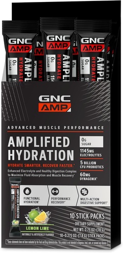 [BRSROYIDOQNR43DX] GNC AMP Amplified Hydralyte Powder Uống hỗn hợp điện tử tăng cường