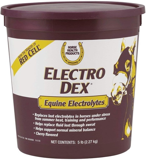 [BRSWIYQLPIMBG3Y7] Farnam Horse Health Electro Dex Equine Elecrolytes, 5-Pound