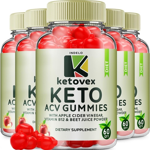 [BRSROBA6PMCA4HL6] (5 Pack) Ketovex Keto BHB Gummys高级公式 Ketovex BHB重量管理 ACV Gummys评论 Ketovex ACV ACV Keto Vex BHB Gummy Gomitas Ketosi, Ketovex Gummys, B12 (300 Gummys)