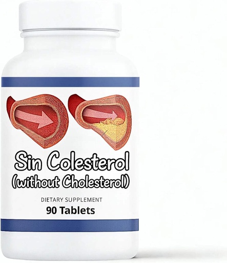 [BRSROHQPB4GRMYLF] Sin Colesterol, Cholesterol Support, 90 Tablets 90 Tablets