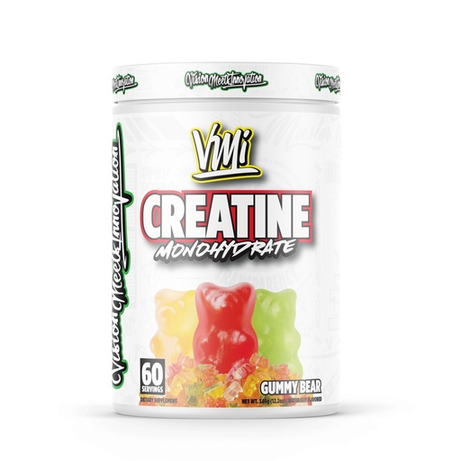 [BRSRAYY6OB7AAFY2] VMI Sports Creatine Monohydrate Powder Muscle Mass – Strength – Size – Power | 5 Grams per Serving (60 Servings, Gummy Bear)