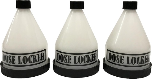 [BRSWIFL4BYIRQDTK] 3-Pack - Powder Storage Funnel - Protein Powders - Pre-Workout - BCAAs - Immune Boosters