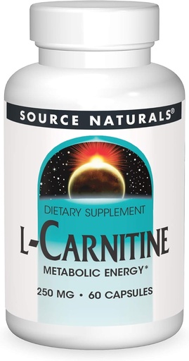 [BRSWIZYQOEIGKCIZ] L Carnitine Source Naturals, Inc. 60 Caps