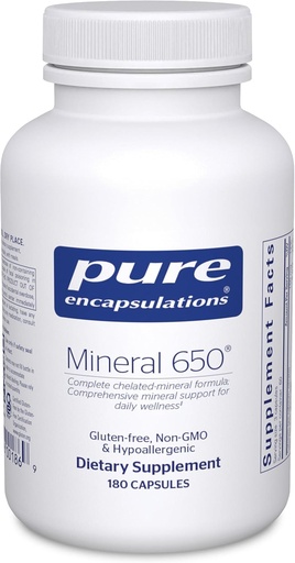 [BRSWIY36BMPB6CDO] Encapsulamentos Puros Minerais 650 □ Combinação hipoalergénica de Quelantes Equilibrados
