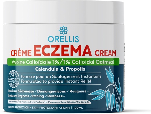 [BRSW2BT5BFYWAHIU] Ekseemikoor orgaanilise kolloidse kaerahelbega, kalender ja propolis, looduslik ekseemi leevendav salv nägu ja keha. Instant Itch Relief, Dermatitis Lotion Kids & Adults. Soojenda nahaärritusi.