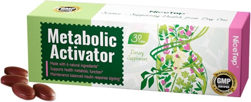 [BRSRAFAFOYPB6YDD] Metabolsk aktivator, med Mulberry Leaf ekstrakt, vitamin C, PQQ, 30 tabletter