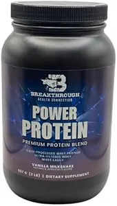 [BRSROHY6O56B6HTD] Power Protein Premium Protein Blend - Vanilla Milkshake
