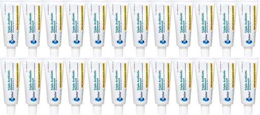 [BRSWKHY3OUMRGH36] Globe Triple Antibiotic Ointment, 24 Pack, 0.5 oz Tubes, First Aid Supply | Triple Antibiotic Formula, Minor Cuts and Scrapes Care, Individual Tubes, Portable Supply, First Aid Kit, Travel Ready