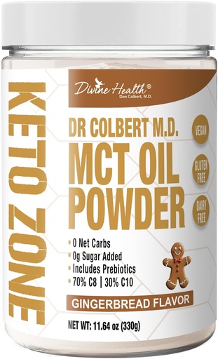 [BRSRAAY5AENBOCQ4] Salud Divina Keto Zone® MCT Oil Powder Silencio Gingerbread Silencio 330 G Silencio 30 Day Supply  Dr. Colbert's Keto Zone Diet Book  WordPress Coffee Creamer ← 70% C8 30% C10 Silencio 0 Net Carbs