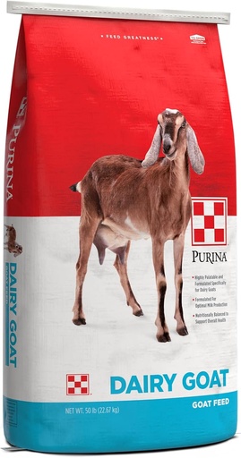 [BRSRMEAQAEPBGHT7] Purina Animal Nutrition Dairy Goat Parlor 16% 50lb