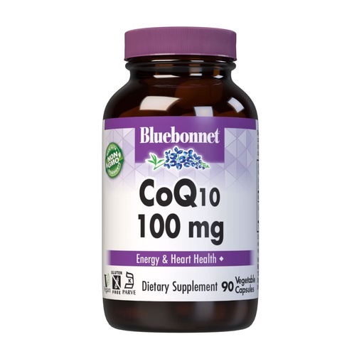 [BRSWIYQTPMJWKAD2] BlueBonnet CoQ10 100mg Supplement Coenzyme Q10 Ubiquinone with Vitamin E for Energy & Heart Health* - Nutritional Antioxidant Support for Women & Men - Non-GMO, Gluten-Free - 90 Vegetarian Softgels