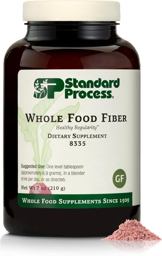 [BRSWIYIMAFYBQH32] Standard prosess - Hele matfiber - Daglig fiber Supplement for Digestive Helse & Gut Support - høy fiber pulver med oppløselig & uoppløselig Fiber - Ikke-dampende, ikke-soy & Glutenfri - 7 oz (210 g)