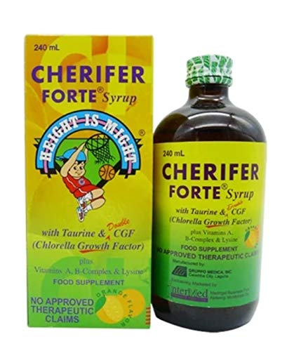 [BRSWIFY2CINBS33K] CHERIFER Forte Syrup with Taurine & Double Chlorella Growth Factor 240ml