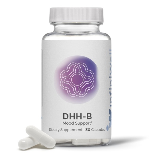 [BRSW2GQQPN7WGD3V] InfiniWell DHH-B Mood Support Supplement - 20x More Potent Than Standard Magnolia Bark Extract - Promote Relaxation, Calm, Cognitive Clarity & a Healthy REM Sleep Cycle (30 Capsules)