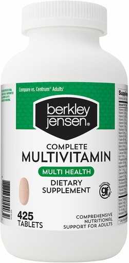[BRSWECQKBUPBUDLU] Berkley Jensen Adult Multivitamin, 425 κατ.