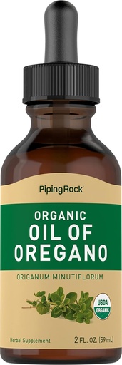 [BRSWIFDQAV4BKHLO] Pipping Rock Oil of Oregano Organic Liquid Drops