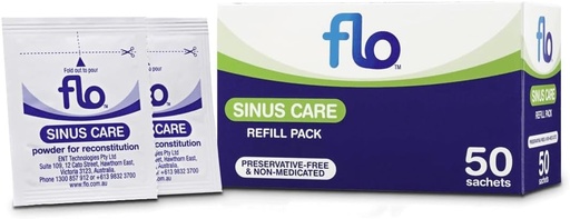 [BRSWGFL2A4PBA3D5] FLO Sinus Care Refill 50 Sachets