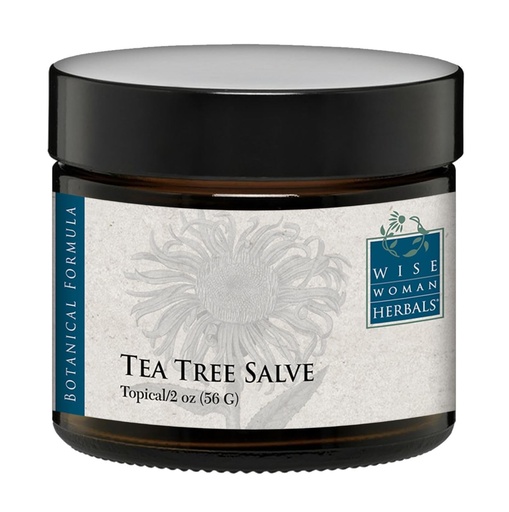 [BRSWIZY5PMDBMAI5] Wise Woman Herbals - Tea Tree Salve - 2 Oz - Natural Aid for Common Causes of Skin Irritation, Promotes Normal Healthy Skin, Helps Aid Dry Itchy Skin and Irritation on Toenails, Fingernails, and Body
