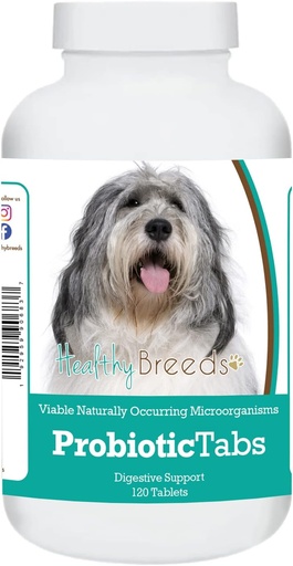 [BRSRMZAKCB7A4DLZ] Healthy Breeds Polish Lowland Sheepdog Probiotic Tabs 120 Count