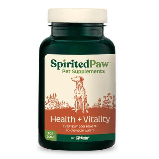 [BRSROAL5PMCBG3DL] Spirited Paw Health + Vitality, Liver-Flavored, 90 Chewable Wafers