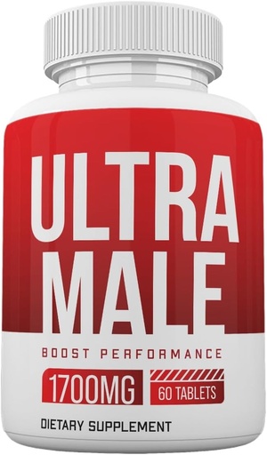 [BRSRAFD7A4AQY3Y3] Ultra Male Pills, Power Ultra Male Supplement Advanced Formula, 60 Count