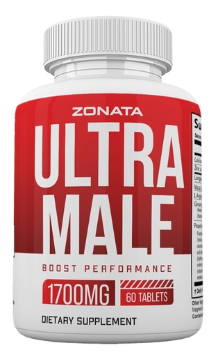 [BRSRAFD7A4AQY3Y3] Zonata Ultra Male Pills, Power Ultra Male Supplement Advanced Formula, 60 Count
