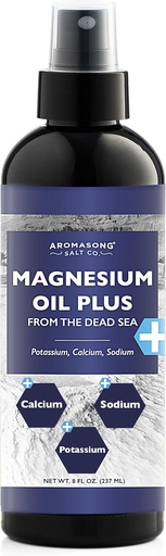 [BRSWYAI5DMMGEETH] Aromasong Extra Strength Ultra-Pure Magnesium Spray (23mg Μαγνήσιο σε κάθε σπρέι) 8 Oz, γνωστό ότι χρησιμοποιείται για καταπραϋντικούς πονοκεφάλους, και πόδια δυσφορία